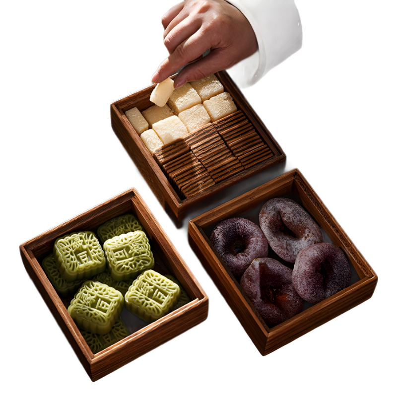 Snacks Food Gift Baskets - Минималистичная коробка для еды в японском