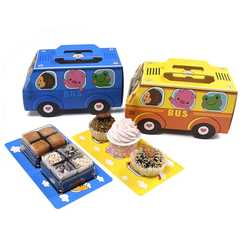 Food Snacks Gifts - 6 шт., подарочная коробка, упаковочная ручка,