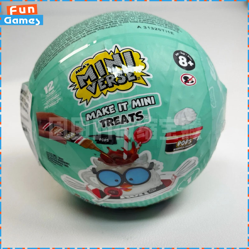 Food Snacks Gifts - MGA Miniverse Мини-Слипый Шарик Игрушки Хэллоуин