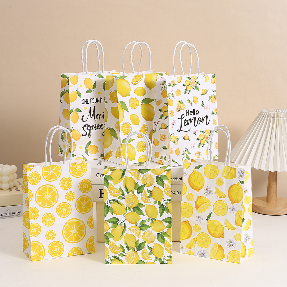 Food Snacks Gifts - 6 шт тропическое лето Здравствуйте Лимон
