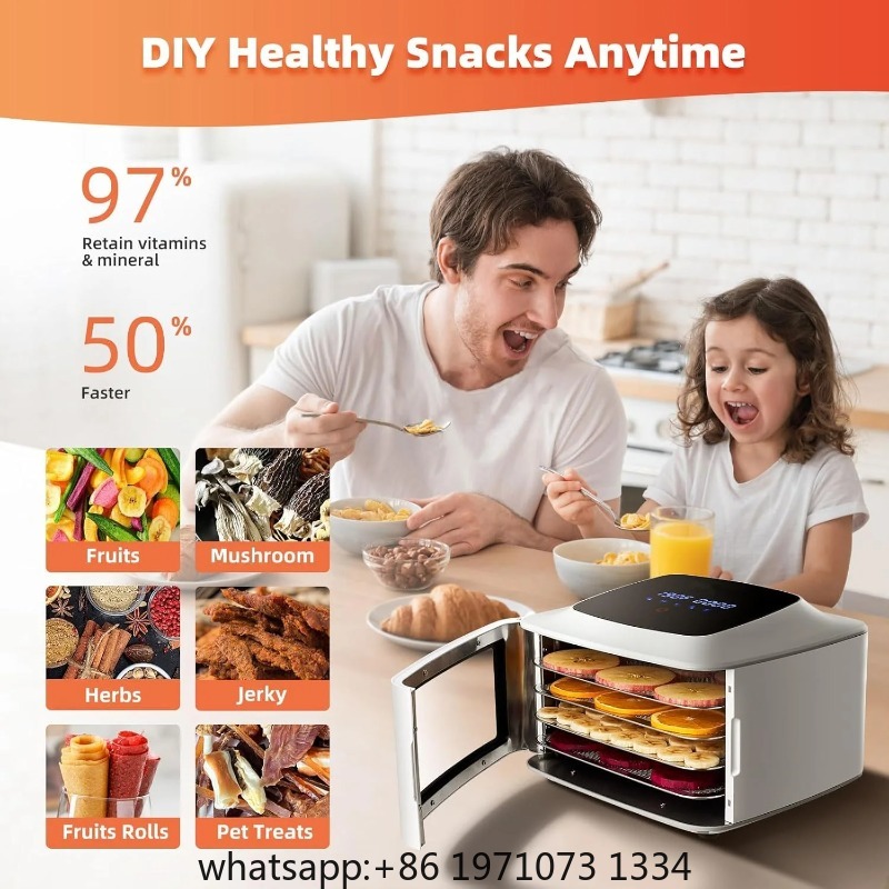 Цифровая сушилка для продуктов – обзор и цена Food Dehydrator Snacks