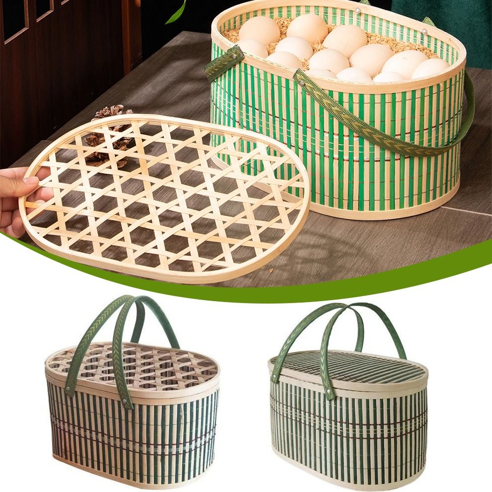 Прочная бамбуковая корзина руч – обзор и цена Snacks Food Gift Baskets
