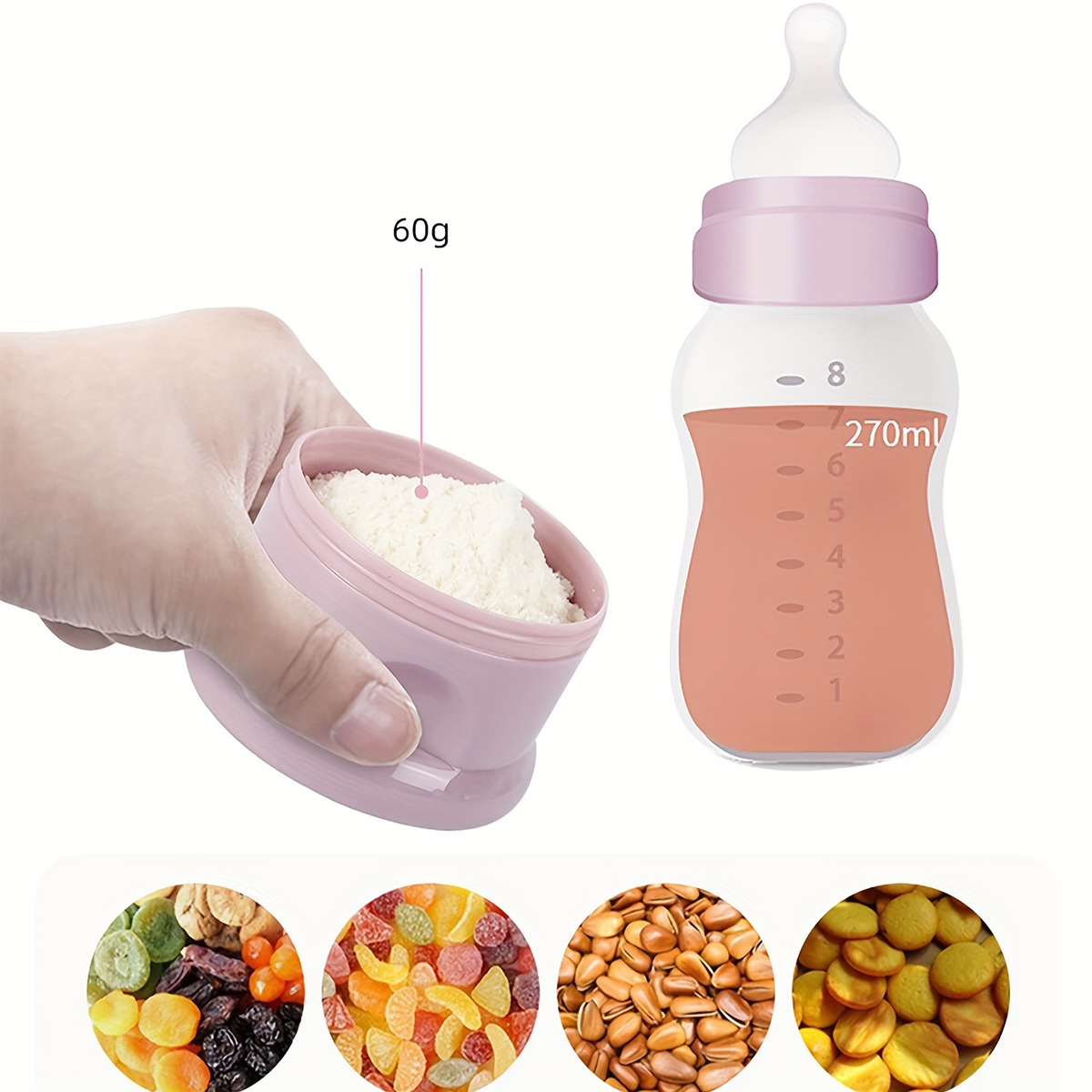 Контейнер для детского сухого  – обзор и цена Food Snacks For 1 Year Old
